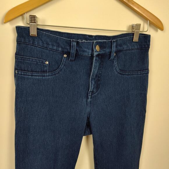 Spanx Jeans Womens 29 Blue The Slim X Super Skinny High Rise Stretch Denim - Picture 3 of 15